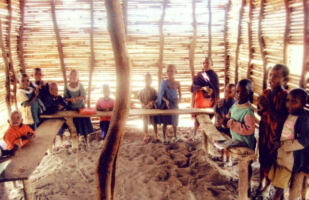 One room school in Kenya, East Africa