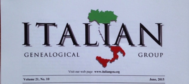 Italian Genealogical Group reviews The Inheritance