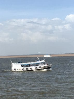 “The Meetings of the Waters” in Santarem, Brazil.
