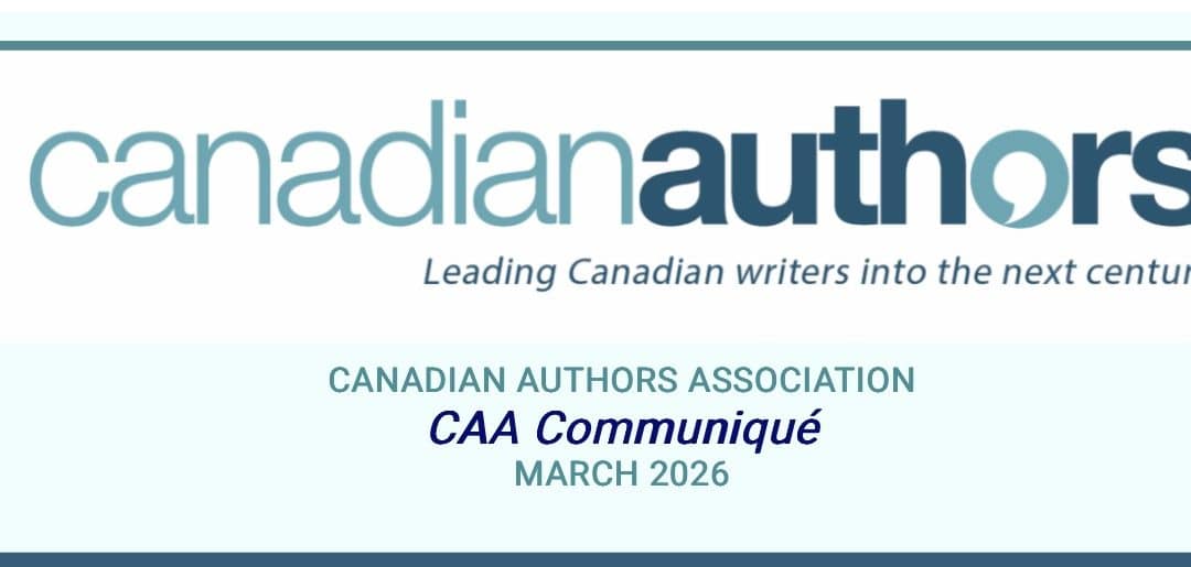 The Chase Announced by The Canadian Authors Association