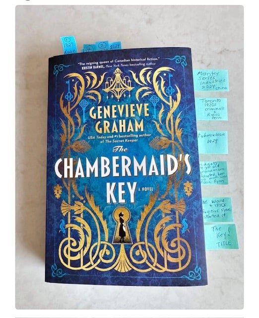 Blue book with ornate cover