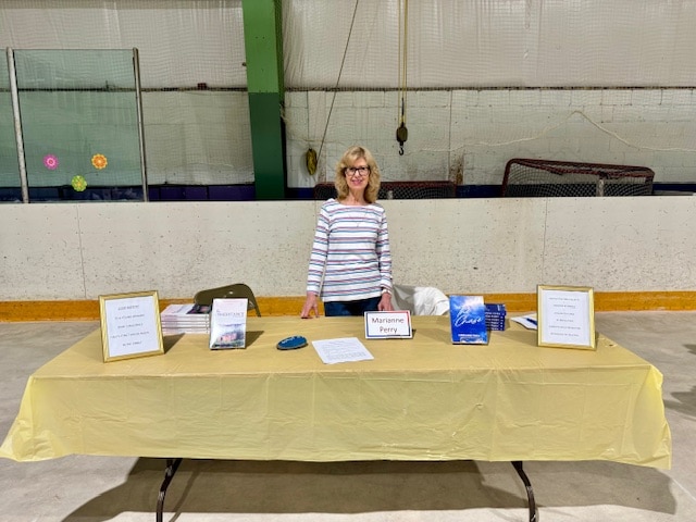 Marianne prepared a handout on writing tips that she made available to those who dropped by to chat.